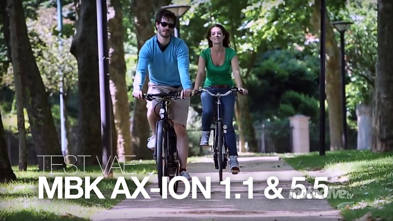 TEST | MBK VAE Ax-ion 1.1 & 5.5, la pédale douce