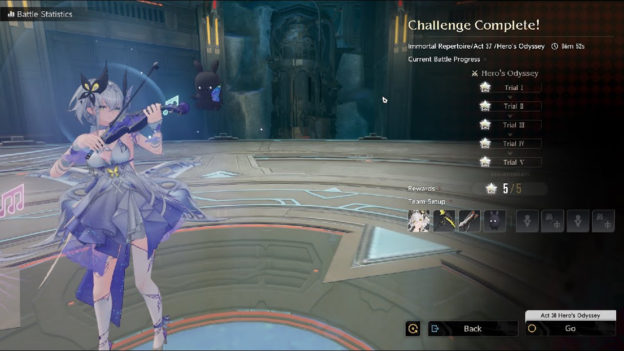 [Duet Night Abyss] Immortal Theater Act 37 - Psyche Solo 6:52