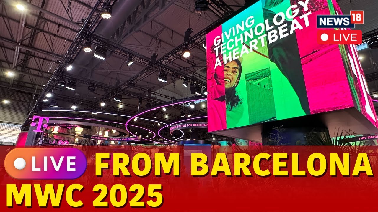 Mobile World Congress Barcelona LIVE  | Tech Giants At Mobile World Congress, Barcelona | N18G