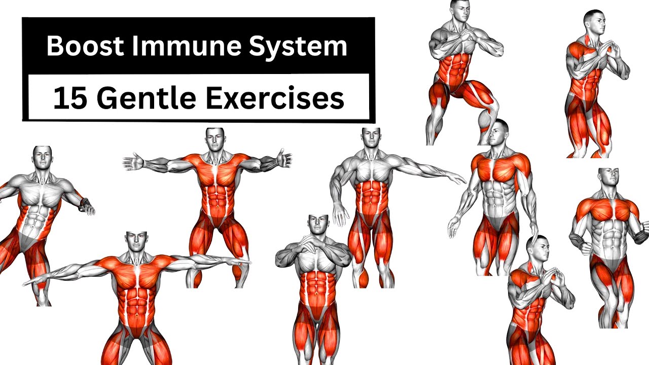 Boost Immune System Naturally | 15 Gentle Exercises You Can Do at Home