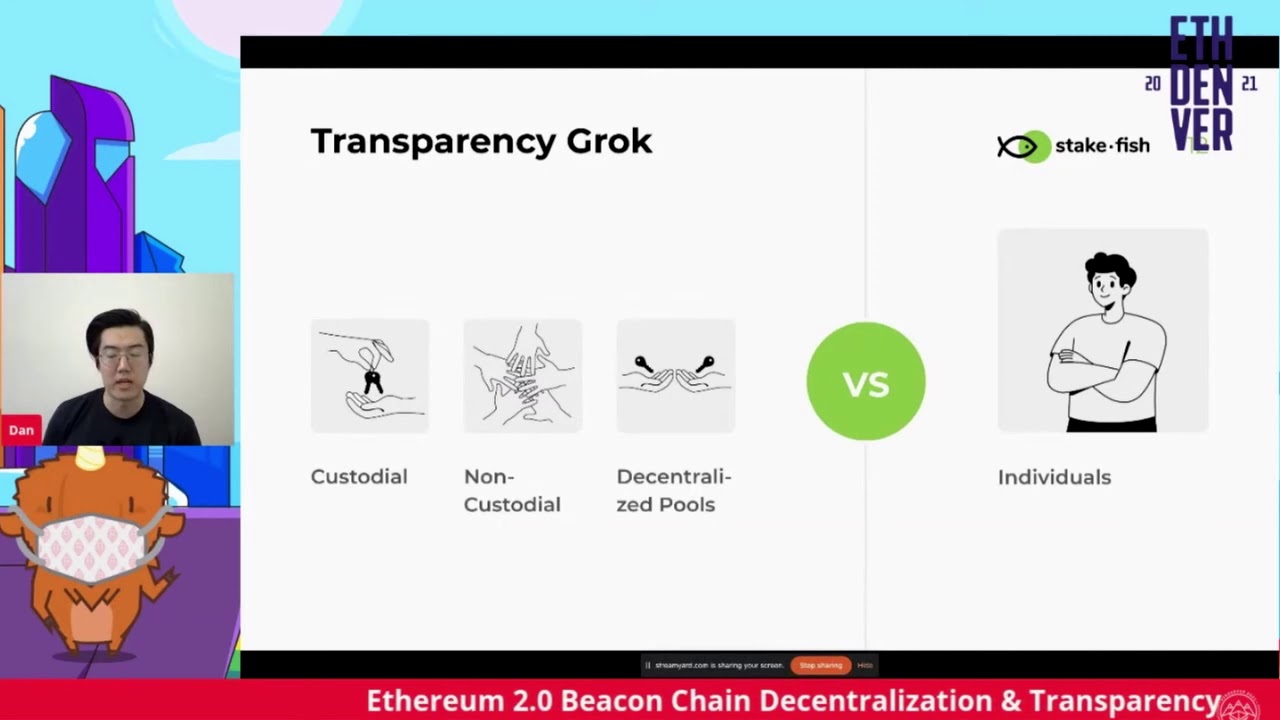 Ethereum 2.0 Beacon Chain Decentralization & Transparency - Daniel Hwang