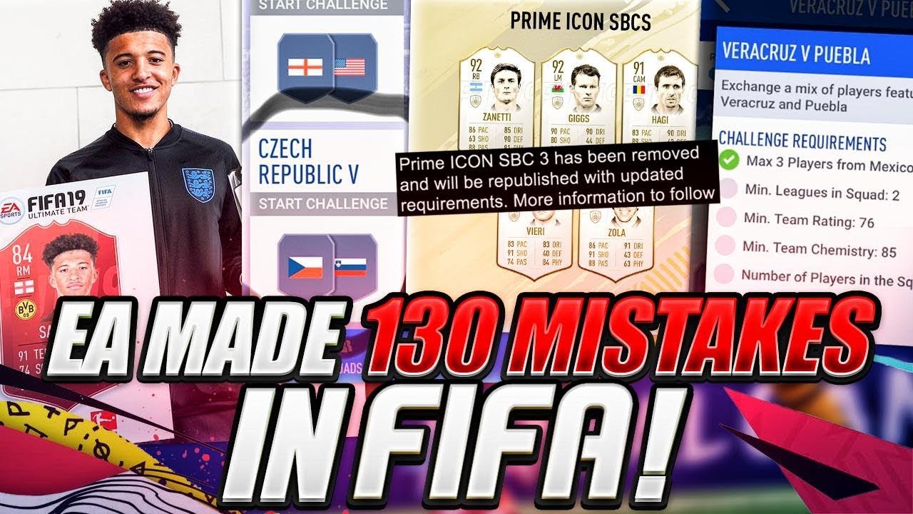 EA MADE 130 MISTAKES IN 10 MONTHS!