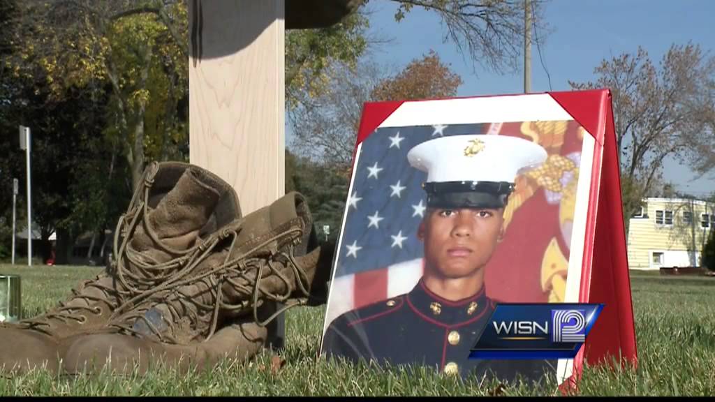 Milwaukee Marine remembered at Hamilton High School