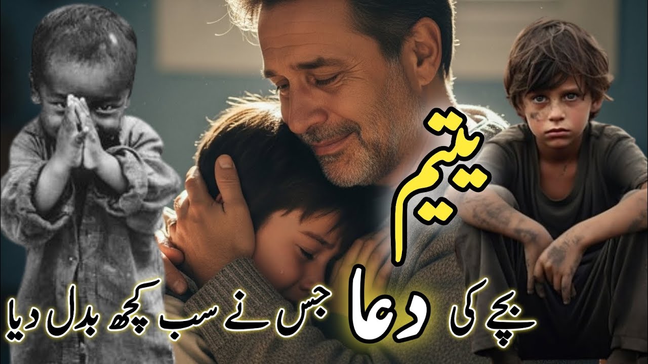 Yateem Bachay Ki Dua — Ek Ghle Laganay Nay Sab Kuch Badal Diya | Emotional Islamic Story”