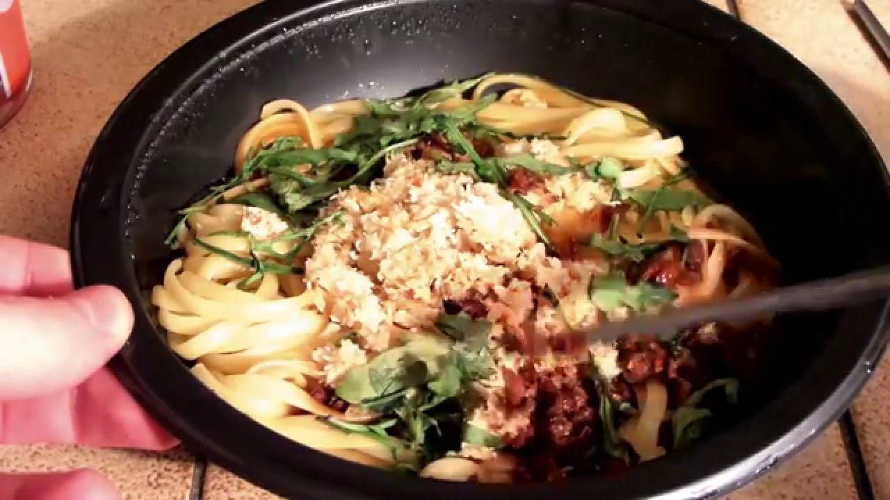 Tesco Finest Crab & Chilli Linguine Review