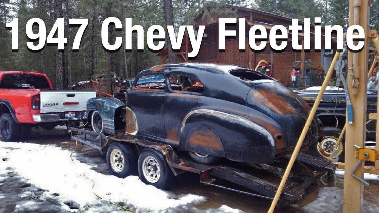 Новый проект: 47 Chevy Fleetline «Lead Sled» Hot Rod Chevrolet