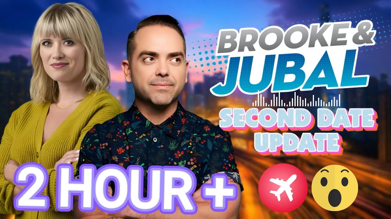 Brooke and Jubal Second Date Update - She rated the date out loud in real time 🤨⭐