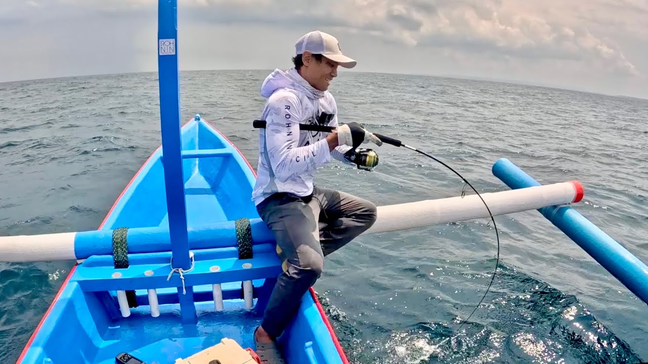 LAGI ASIK DI TARIK IKAN MOSTER MALAH BADAI DATANG!