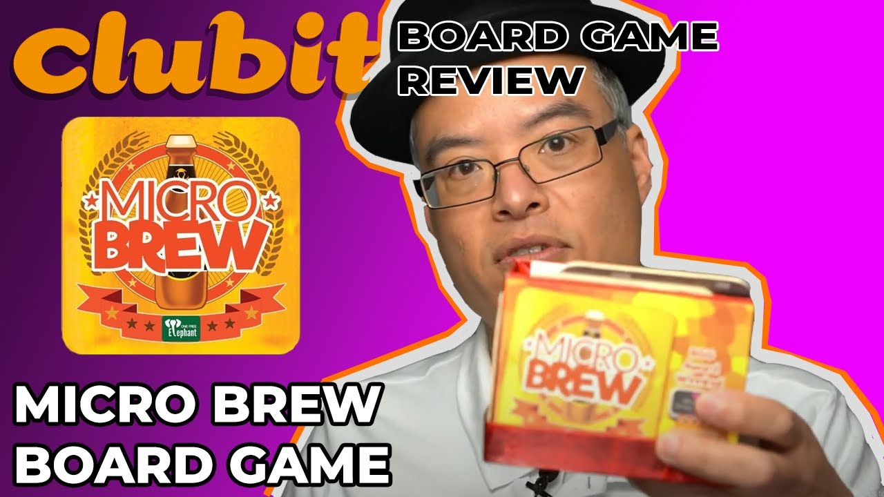 Microbrew Boardgame The Beer Brewing Board Game in a tiny tin