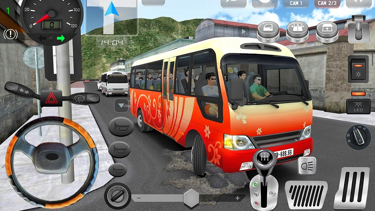 New Hyundai County Games 2026 - Real City Van Driver Game: Minibus Simulator - Android Gameplay