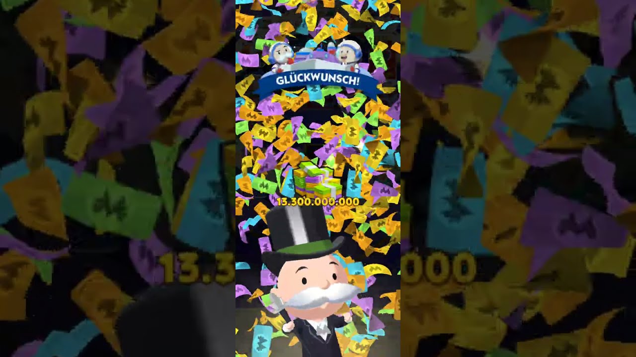 Monopoly go Deutsch lets play Tipps und Tricks Alle Würfel müßten heute raus