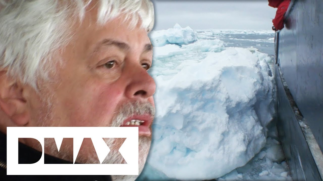 The Sea Shepherds Crash Into An Iceberg Severely Damaging The Ship | Whale Wars