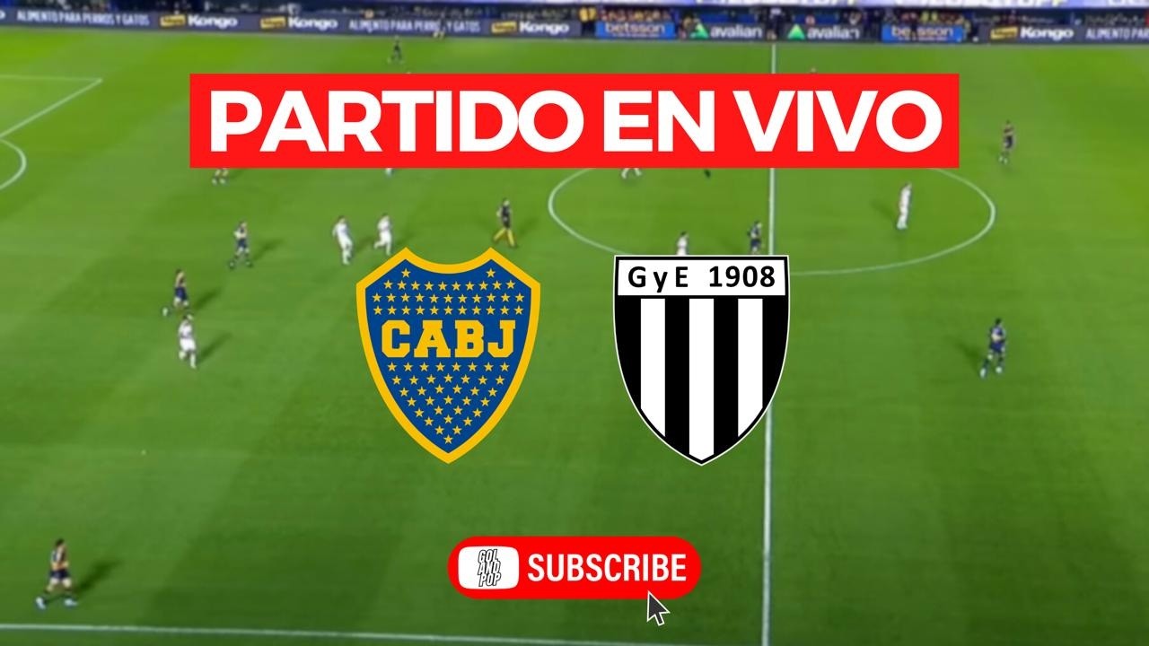 🚨BOCA JUNIORS VS GIMNASIA DE MENDOZA (VIVO) - APERTURA