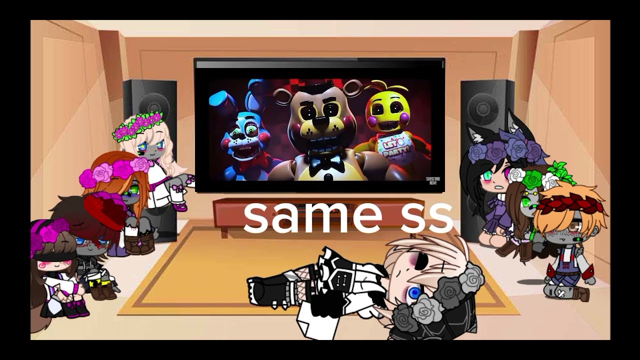 My au's react to it's me FNAF some of the au's I haven't been used yet