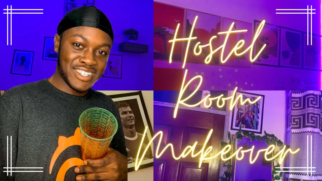 Hostel Room Makeover| Minimal | Medical Student | KNUST| Pinterest ideas