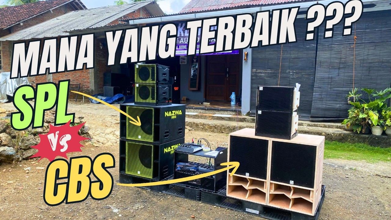 SESUAI REQUEST !!! TES BOX SPL 12 INCH VS CBS 12 INCH , JADINYA PILIH YANG MANA?