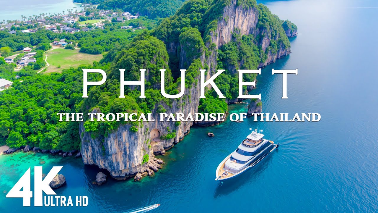[4K] PHUKET 🇹🇭 – The Tropical Paradise of Thailand 🌊 Relaxing Deep House Chill