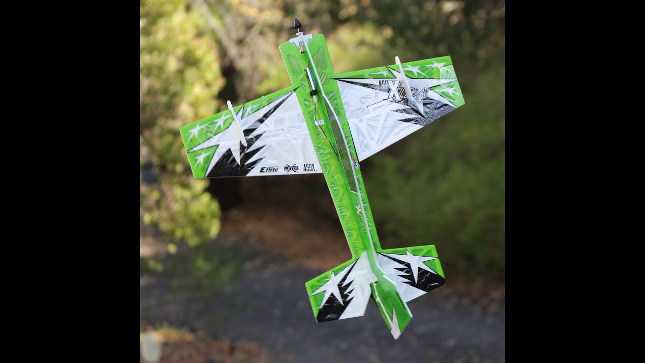 E-flite AS3Xtra Flight Video and Impressions