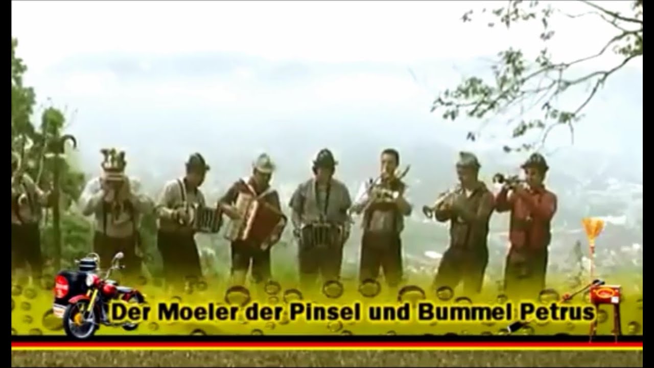 Der Moeler der Pinsel und Bummel Petrus - Choppmotorrad & Freundemusikanten