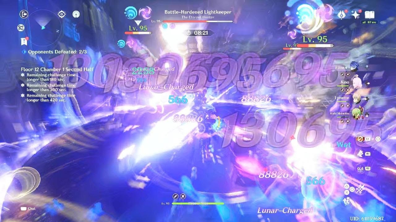 [Genshin Impact] Spiral Abyss 6.3 (2026/01) - Floor 12 9* - KokoSkirk / Flins