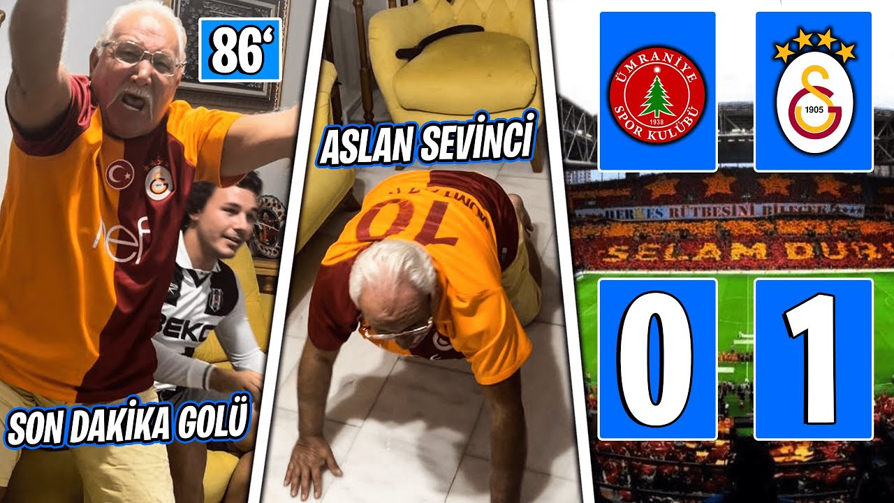 ÜMRANİYESPOR GALATASARAY TEPKİ 0-1 MÜMTAZREİS ÇOŞTU😂