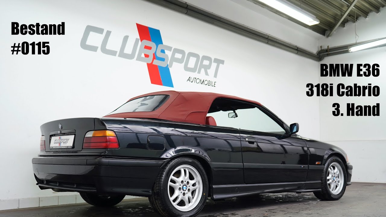 BMW E36 318i Cabrio| Bestandsnummer #0115| Vorstellung & Präsentation| 4K