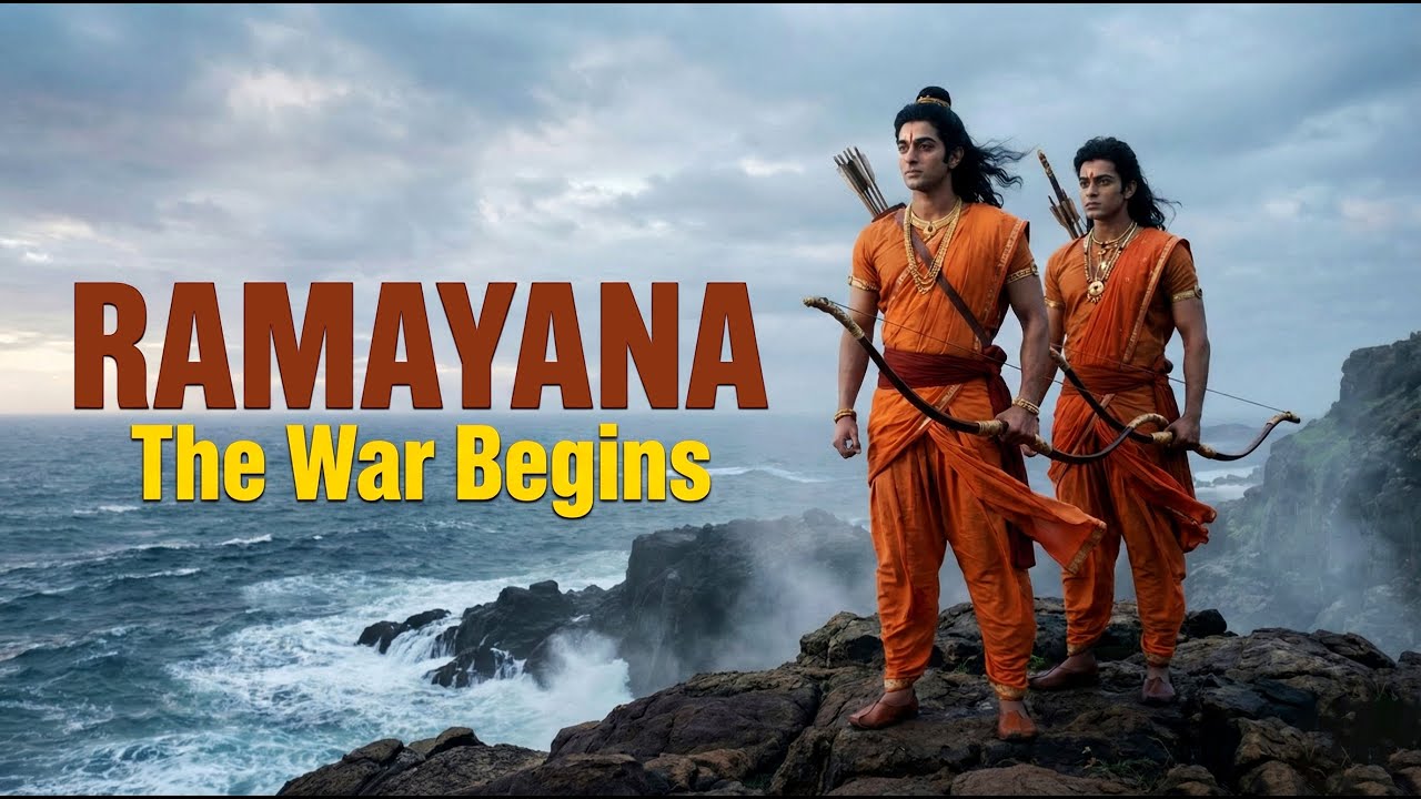 RAMAYANA: The War Begins | Ultra-Realistic Cinematic AI Music Video [4K]