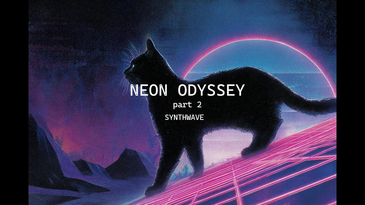NEON ODYSSEY part 2 | A 60-Minute Cinematic Synthwave Journey for Focus & Escape