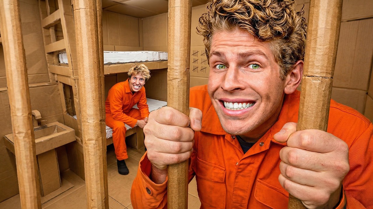 Last to Leave CARDBOARD Prison Wins $10,000!