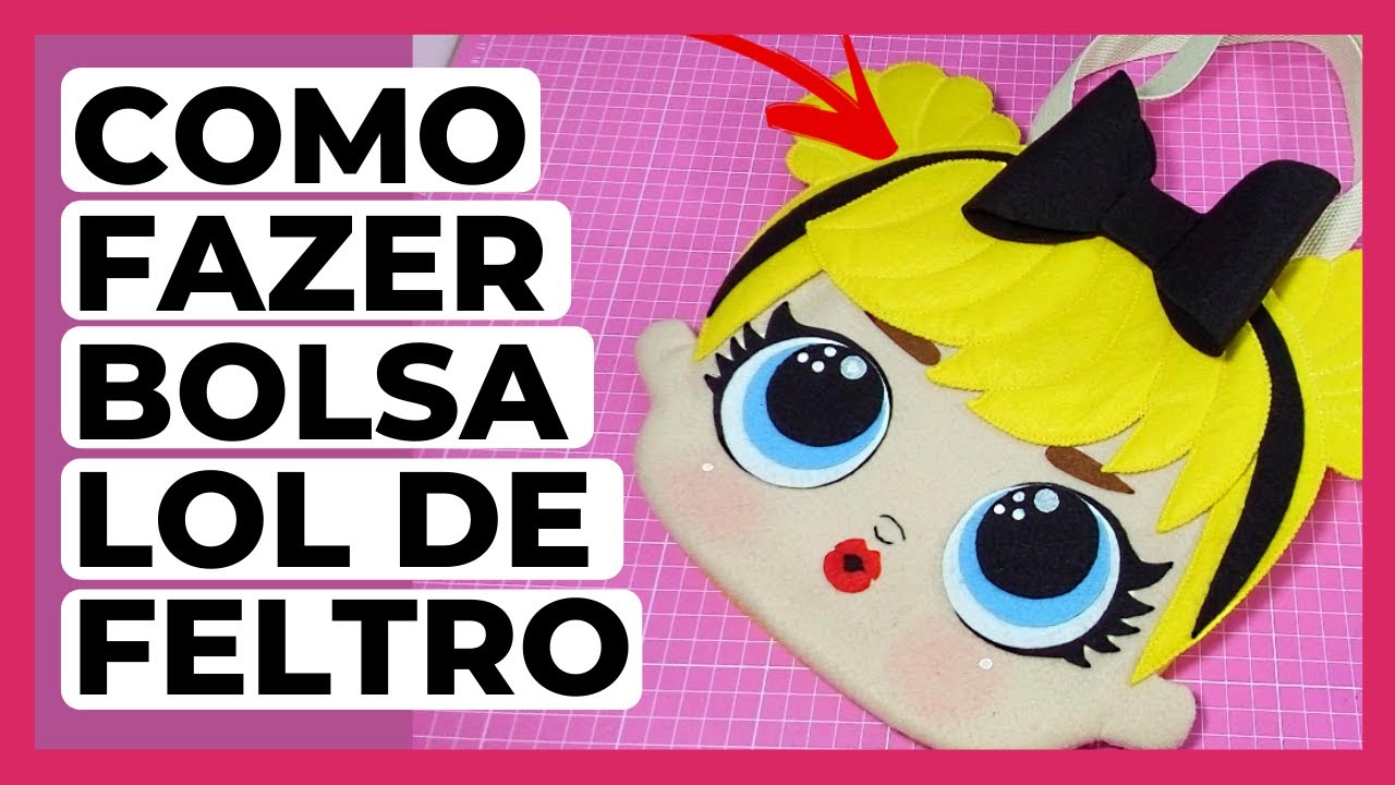 Bolsa Lol de Feltro Alice