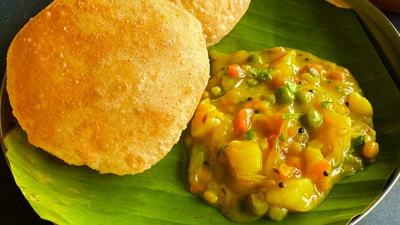 பூரி உருளைக்கிழங்கு மசாலா ஹோட்டல் சுவை மாறாமல் வர இப்படி செய்ங்க| Poori potato masala|Poori kilangu|