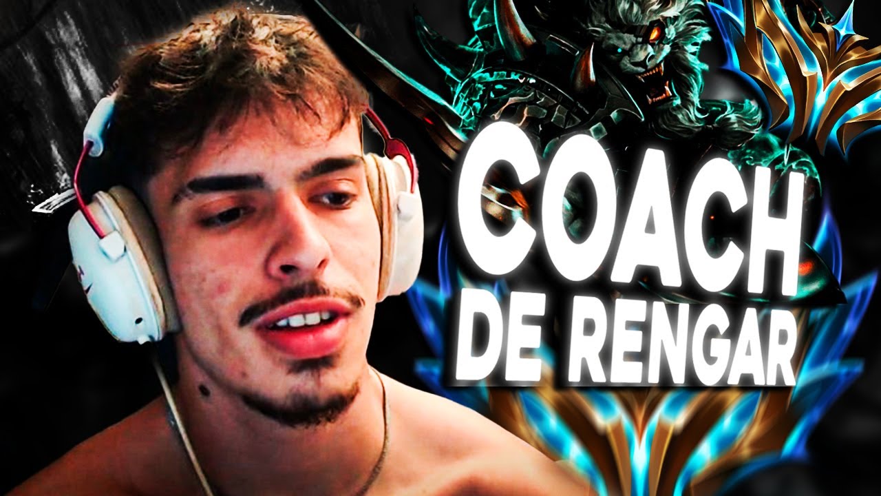 vou te dar o MELHOR COACH de RENGAR que j&aacute; EXISTIU
