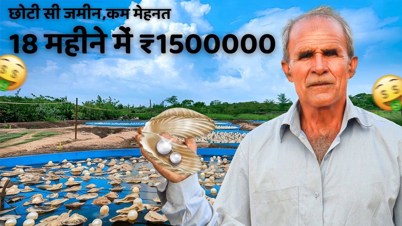 मात्र 15 महीने में लखपति 😲 बना देगी आपको ये खेती 🤑🤯 pearl farming ✅ moti ki kheti 🤑 Explorersathi