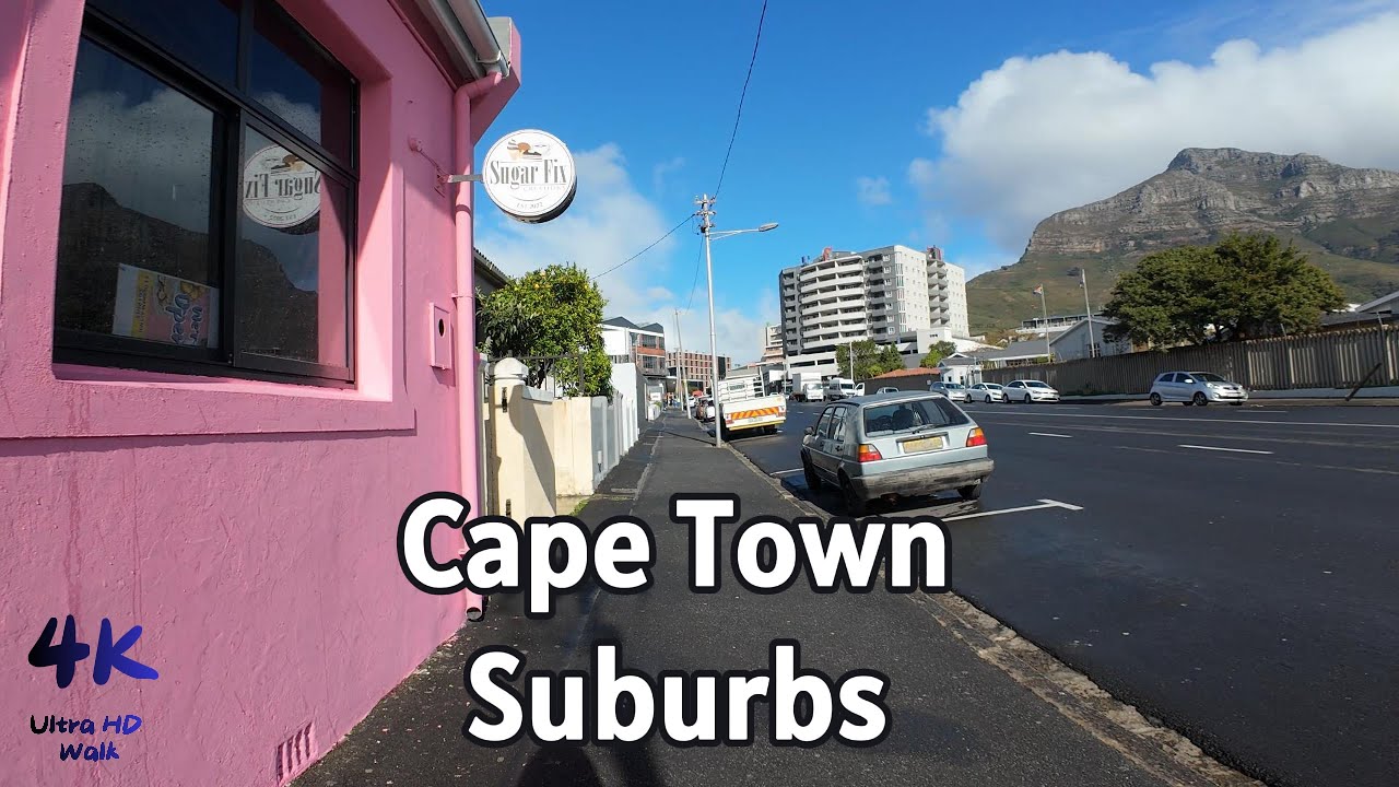 Cape Town 4K - Walk, Suburbs - Salt River and Observatory - #walking