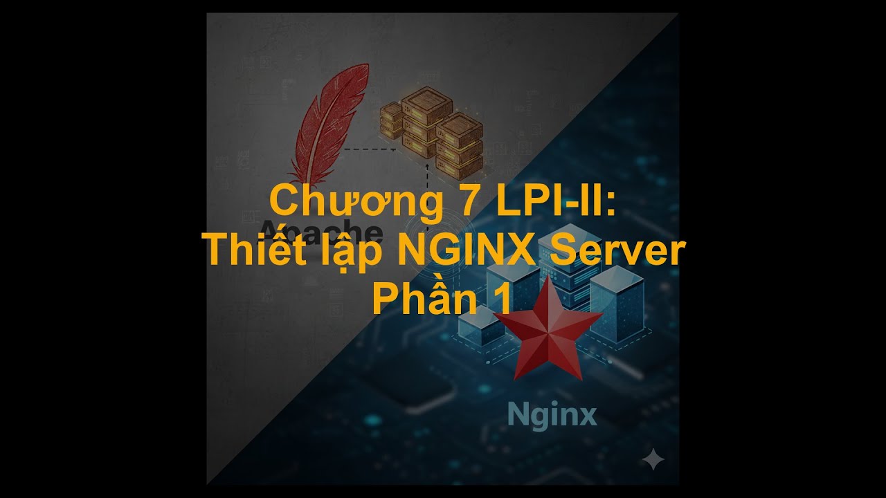 LPI-II/ Chương 7 - P1 : FRONT-END REVERSE PROXY NGINX - KẾT HỢP WEB SERVER APACHE - WORDPRESS