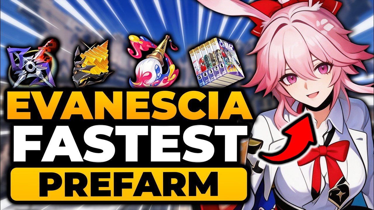 Evanescia Prefarm (ULTIMATE GUIDE) FAST FARM For All Materials | Evanescia HSR, HSR Evanescia, HSR