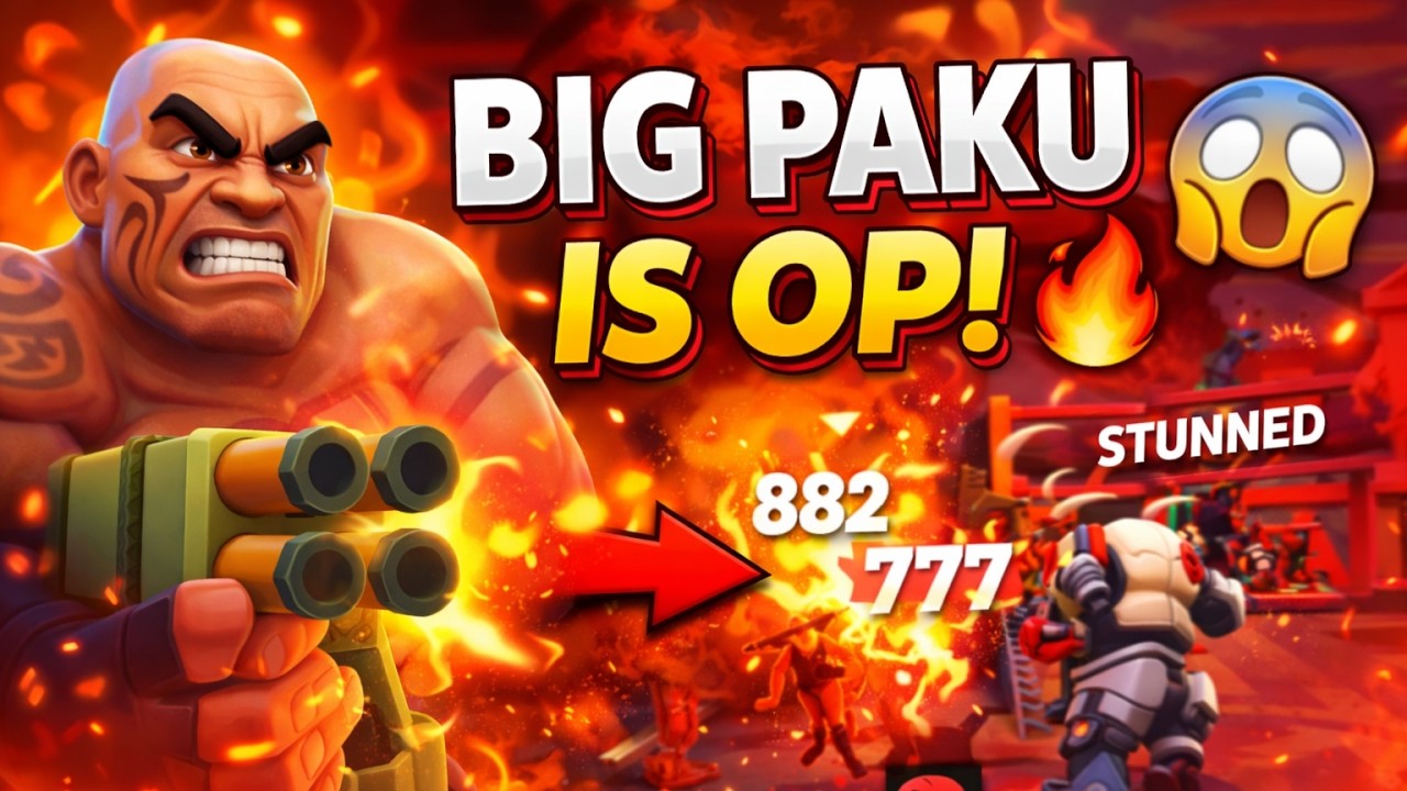 Frag Pro Shooter Big Paku OP! 800+ Damage Gameplay