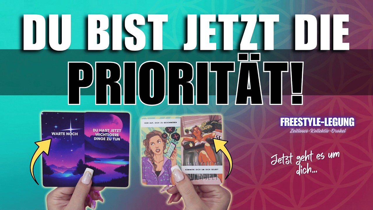 Das UNIVERSUM schickt dir JETZT diese wichtige BOTSCHAFT✨Du bist der ... [Freestyle-Legung]