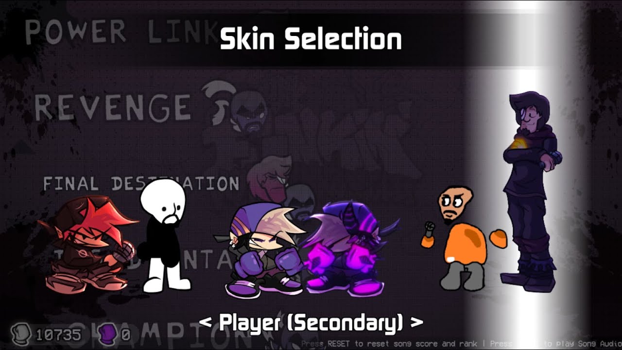 Secret Character Select Menu - VC Cancelled Build