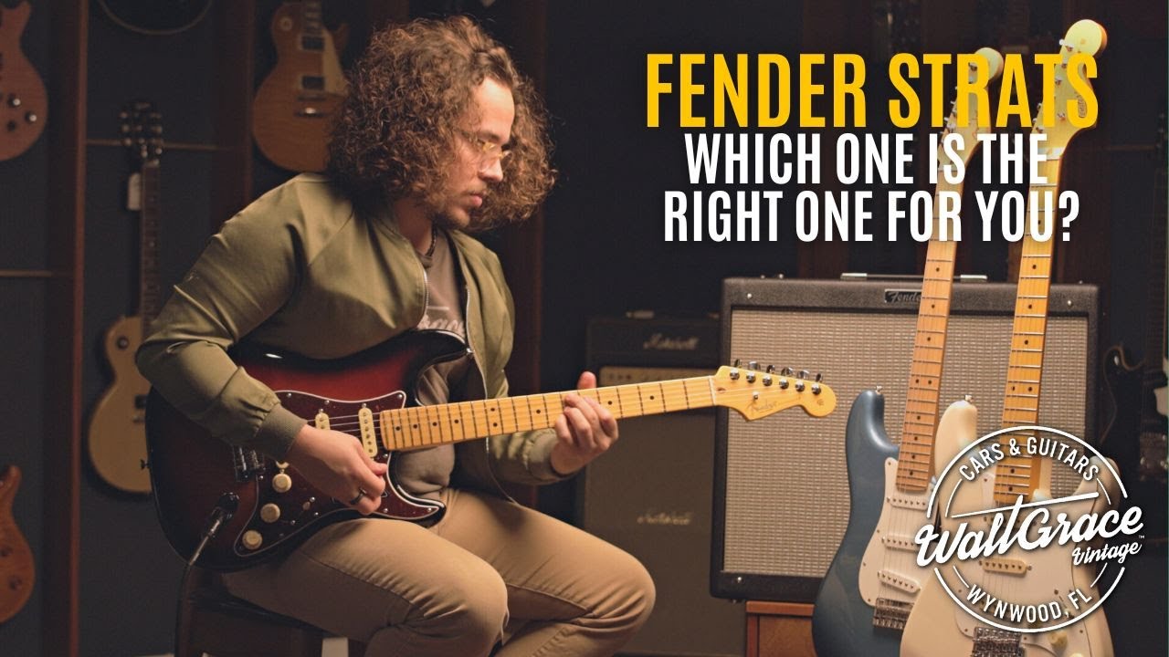 Сравнение гитар Fender Stratocaster, произведенных в Японии, Мексике и США. Какую из них вы бы ку...