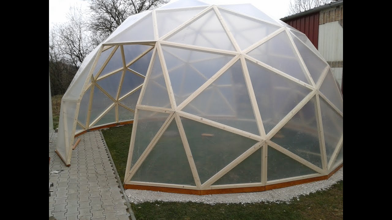 Dome Gewächshaus Geodätische Kuppel Buckminster Fuller  Dome