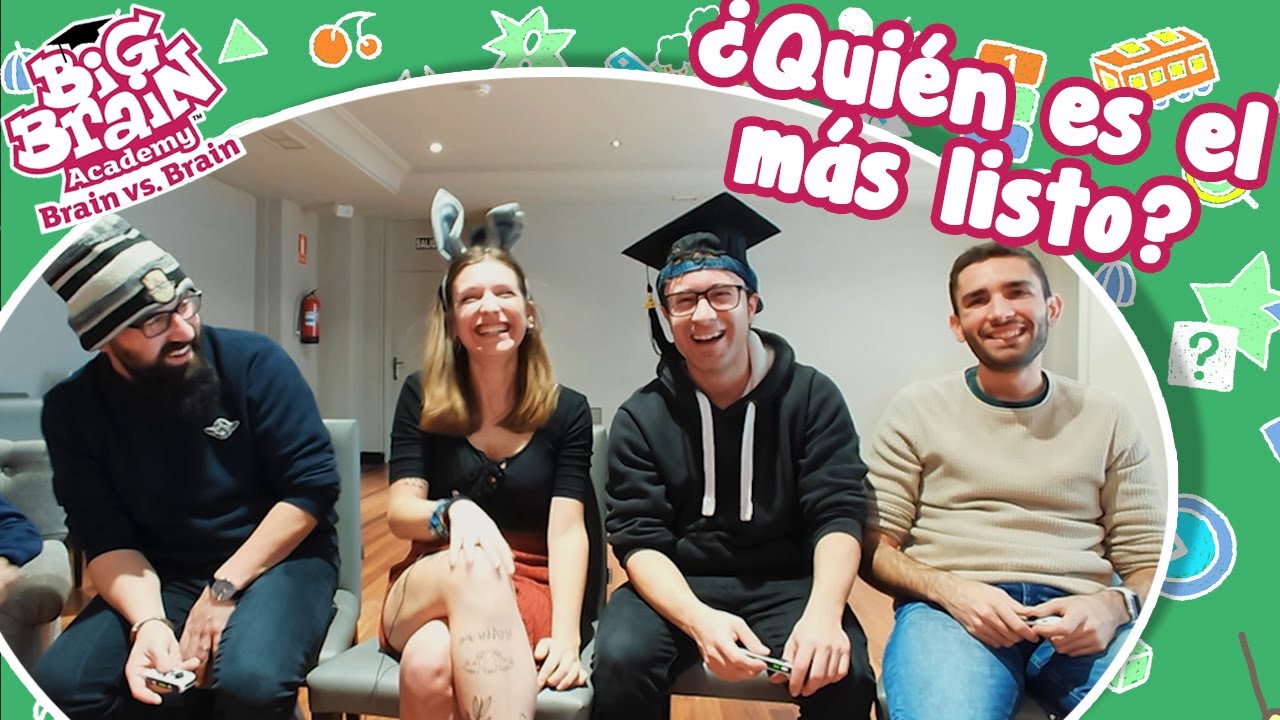 ¿Quién es el youtuber MÁS LISTO? 🤔 | Big brain Academy con Blessur, Ray Bacon y Nintenduo