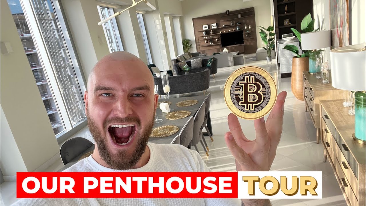 💰 CRAZY DUBAI PENTHOUSE of FAMOUS CRYPTO TRADER!!!!!