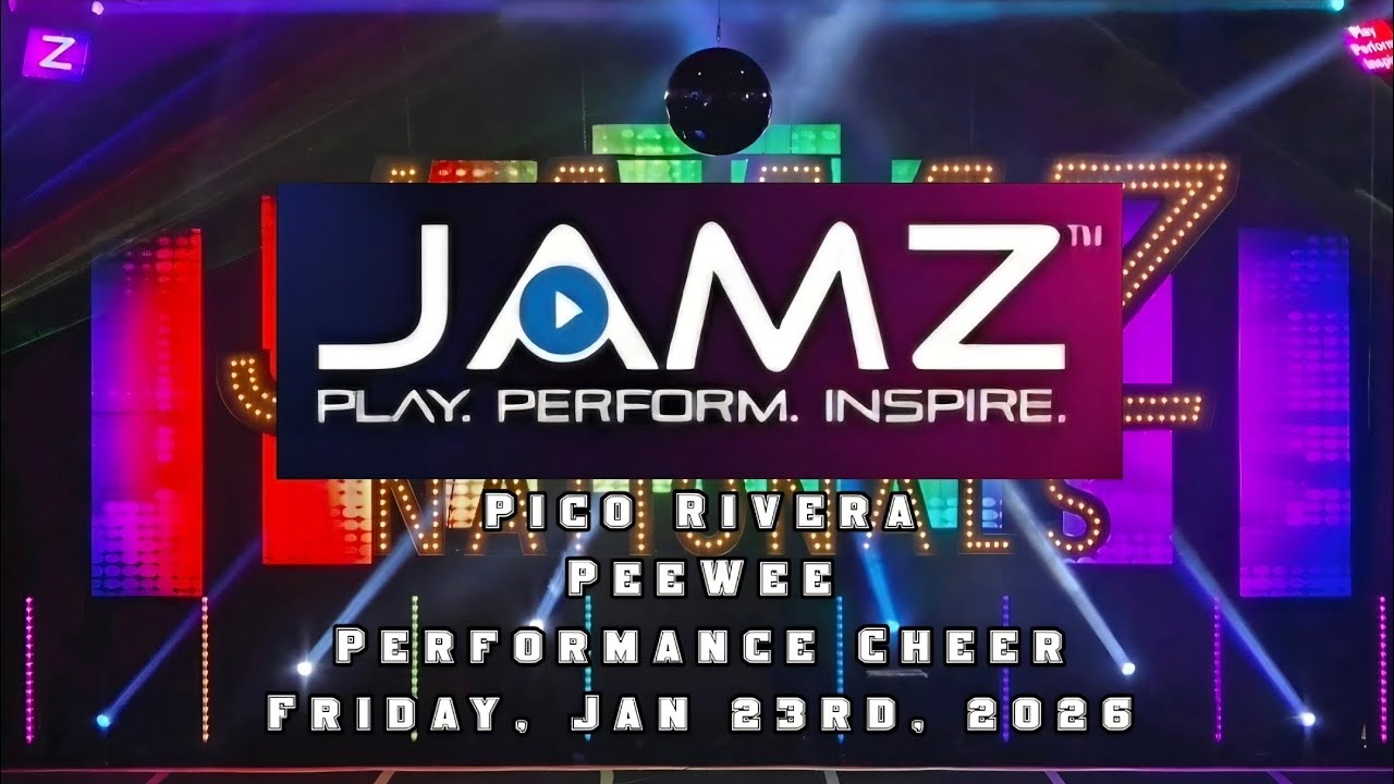 Pico Rivera Donnas - PeeWee - JAMZ - Performance Cheer - 01/23/26