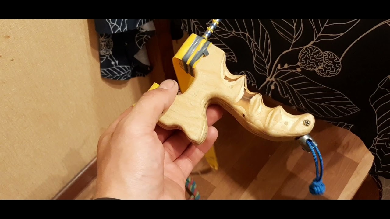 Натяг моей рогатки (тяг) для охоты в кг.