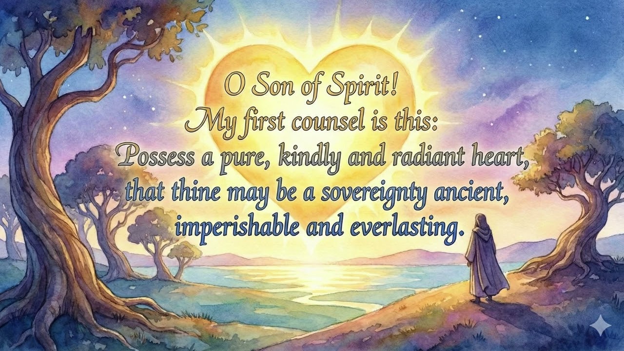 O Son of Spirit (My First Counsel) - Bahá’í Prayer & Song (Ruhi Grade 1, Lesson 1)
