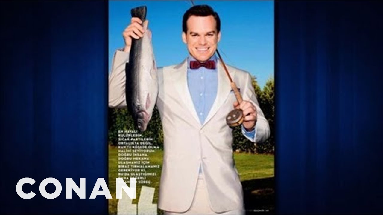 Michael C. Hall's Super-Weird GQ Photoshoot | CONAN on TBS
