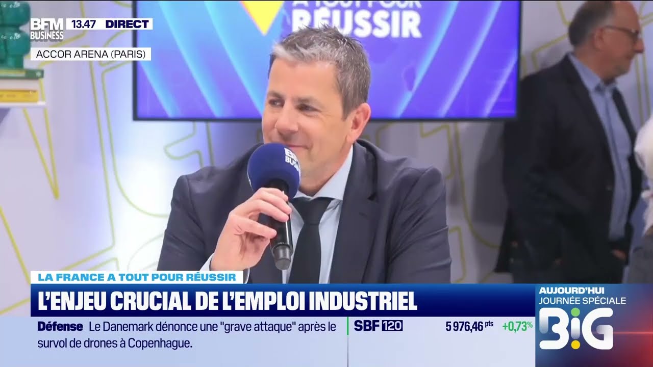 BFM Business - La France a tout pour réussir avec Sébastien GILLET, directeur GL events exhibitions