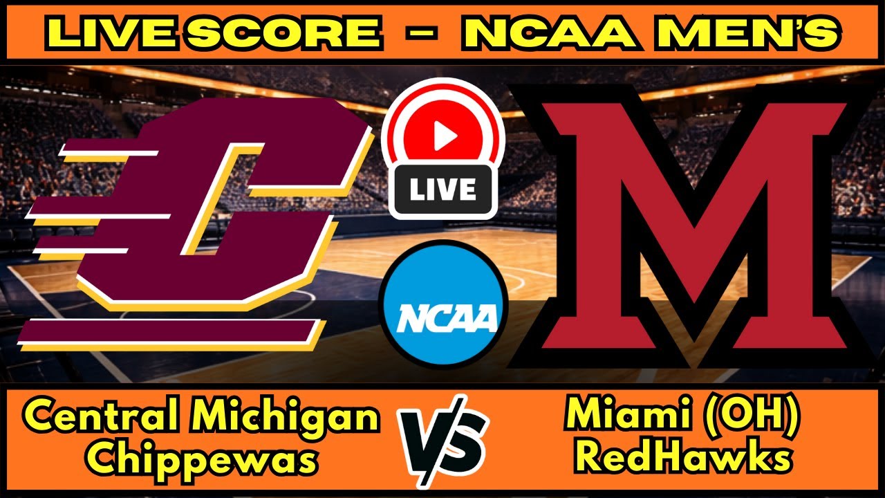 🔴 Central Michigan Chippewas vs Miami (OH) RedHawks | NCAA Men’s Basketball Live Score Update Jan 13