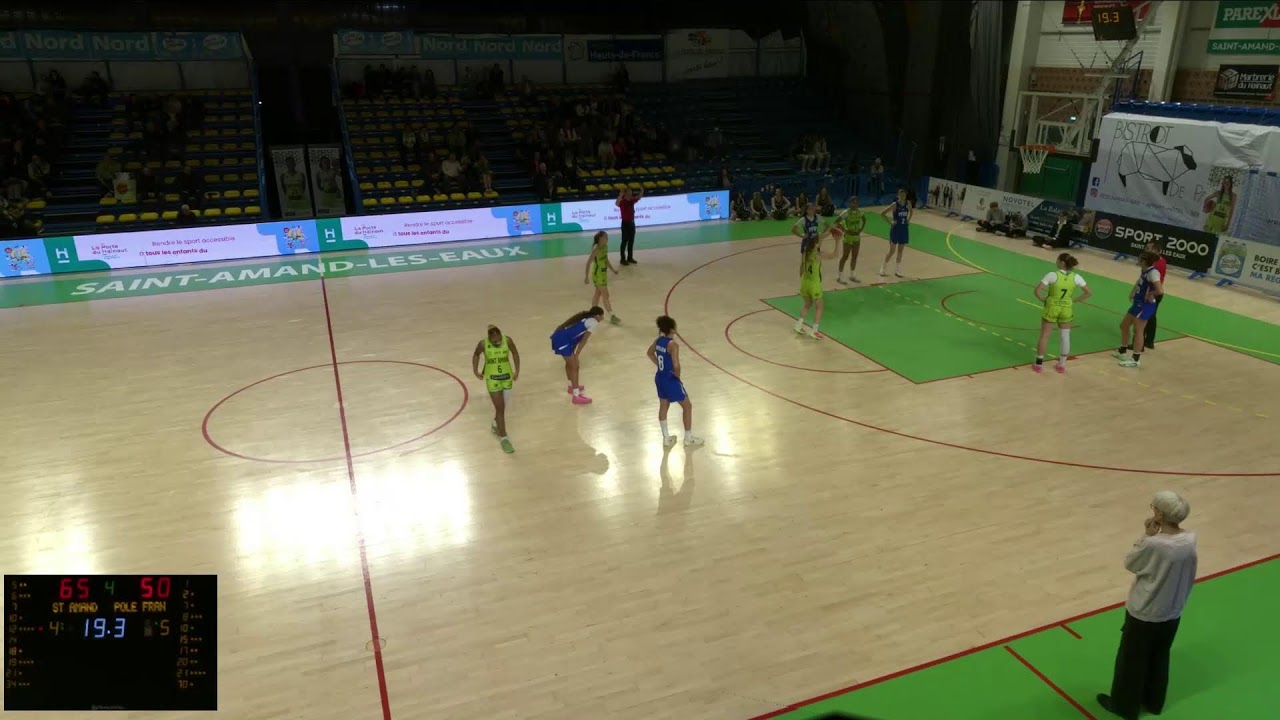 [LIVE] SAINT AMAND vs CENTRE FEDERAL BB | J5 Ligue 2 F&eacute;minine